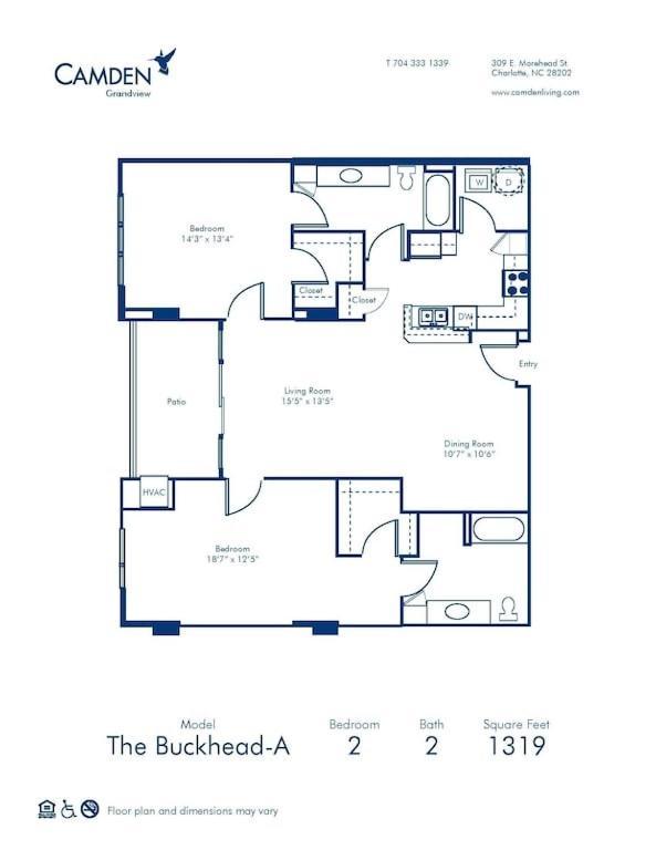 Spacious 2 Bedroom 2 Bathroom Apartment With Balcony In Uptown Charlotte! City Views & Free Parking! מראה חיצוני תמונה